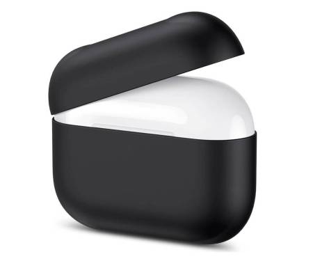 Чехол для Airpods Pro Silicone Case Black