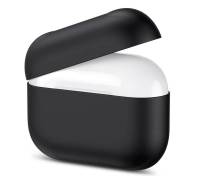Чехол для Airpods Pro Silicone Case Black