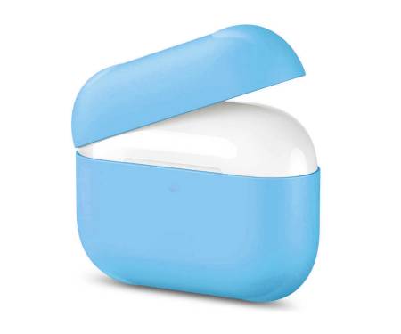 Чехол для Airpods Pro Silicone Case Blue