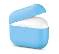 Чехол для Airpods Pro Silicone Case Blue
