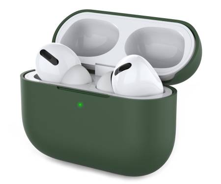 Чехол для Airpods Pro Silicone Case Dark Green