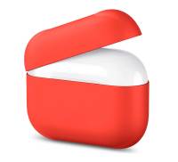 Чехол для Airpods Pro Silicone Case Red