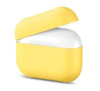 Чехол для Airpods Pro Silicone Case Yellow