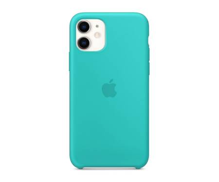 Чехол для Apple iPhone 11 Silicone Case Turquoise Copy