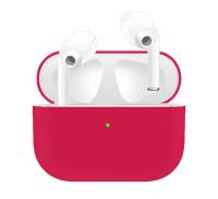 Чехол для Airpods Pro Ultrathin Silicon case Crimson