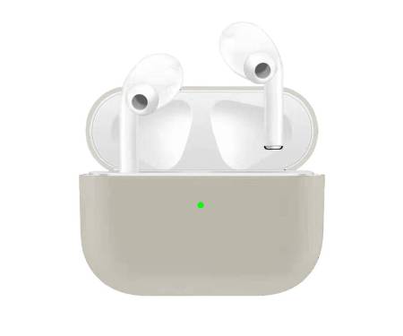 Чехол для Airpods Pro Ultrathin Silicon case Golden 1