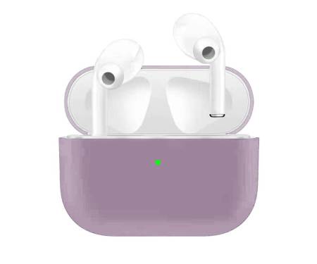 Чехол для Airpods Pro Ultrathin Silicon case Lavender