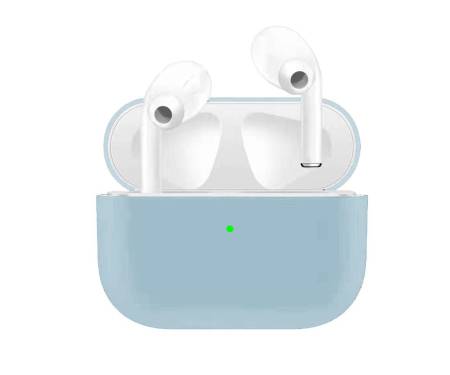 Чехол для Airpods Pro Ultrathin Silicon case Light Blue