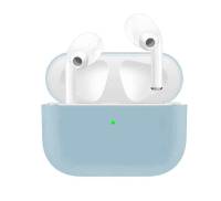 Чехол для Airpods Pro Ultrathin Silicon case Light Blue