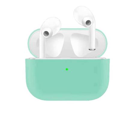 Чехол для Airpods Pro Ultrathin Silicon case Mint Green