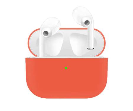Чехол для Airpods Pro Ultrathin Silicon case Orange