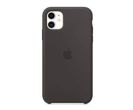 Чехол для Apple iPhone 11 Silicone Case Black Copy