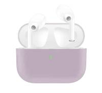 Чехол для Airpods Pro Ultrathin Silicon case Pale Mauve