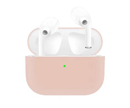 Чехол для Airpods Pro Ultrathin Silicon case Powder