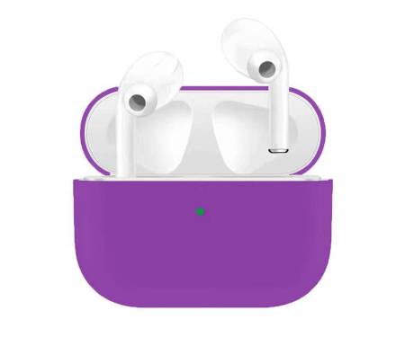 Чехол для Airpods Pro Ultrathin Silicon case Purple