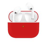Чехол для Airpods Pro Ultrathin Silicon case Red