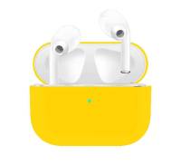 Чехол для Airpods Pro Ultrathin Silicon case Yellow