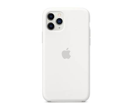 Чехол для Apple iPhone 11 Pro Silicone Case White Copy