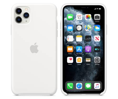 Чехол для Apple iPhone 11 Pro Silicone Case White (MWYL2)
