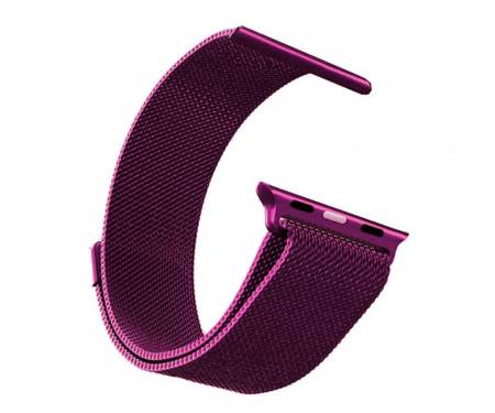 Ремешок для Apple Watch42/44/45/49mm Milanese Loop Band Purple 1