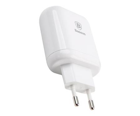 Сетевое зарядное устройство Baseus Bojure Series 23W 2USB White