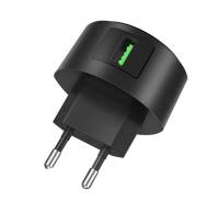 Сетевое зарядное устройство Hoco C68A Shell single port QC3.0 charger(EU) Black
