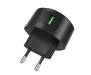 Сетевое зарядное устройство Hoco C68A Shell single port QC3.0 charger(EU) Black
