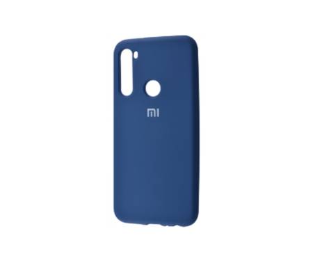 Чехол для Xiaomi Redmi Note 8 Silicone Cover Blue