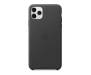 Чехол для смартфона Apple iPhone 11 Pro Max Leather Case - Black (MX0E2)