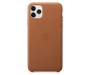 Чехол для Apple iPhone 11 Pro Max Leather Case Saddle Brown (MX0D2)