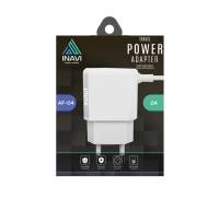 Сетевое зарядное устройство INAVI micro cable+2USB/2A (AF-04) Black