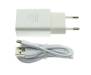 Сетевое зарядное устройство WUW T28 2.1A 2USB with Type-C Cable White