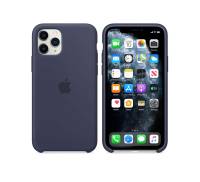 Чехол для Apple iPhone 11 Pro Silicone Case Midnight Blue (MWYJ2)