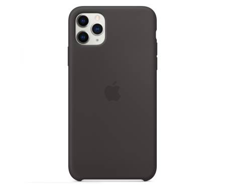 Чехол для Apple iPhone 11 Pro Silicone Case Black (MWYN2)