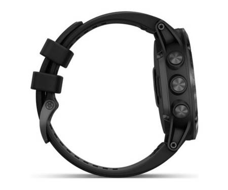 Смарт-часы Garmin Fenix 5X Plus Sapphire Black with Black Band (010-01989-60)