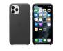 Чехол для Apple iPhone 11 Pro Leather Case Black (MWYE2)