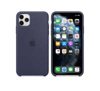 Чехол для Apple iPhone 11 Pro Max Silicone Case Midnight Blue (MWYW2)