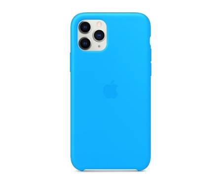 Чехол для Apple iPhone 11 Pro Max Silicone Case Light Blue Copy