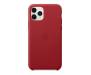 Чехол для Apple iPhone 11 Pro Max Leather Case Red Copy