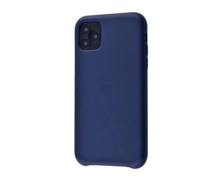 Чехол для Apple iPhone 11 Pro Max Leather Case Midnight Blue Copy