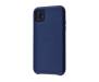Чехол для Apple iPhone 11 Pro Max Leather Case Midnight Blue Copy