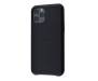 Чехол для Apple iPhone 11 Pro Max Leather Case Black Copy