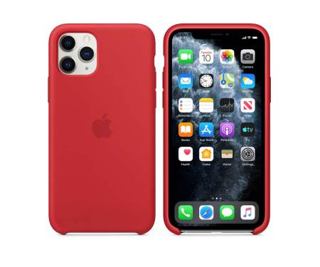 Чехол для смартфона Apple iPhone 11 Pro Silicone Case - PRODUCT RED (MWYH2)