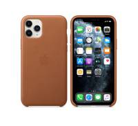 Чехол для Apple iPhone 11 Pro Leather Case Saddle Brown (MWYD2)