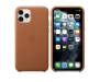 Чехол для Apple iPhone 11 Pro Leather Case Saddle Brown (MWYD2)