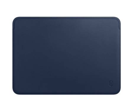 Чехол для MacBook Pro 15,4 WIWU Leather Sleeve Navy Blue 2