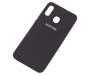 Чехол для Samsung Galaxy A30 Silicone Cover Black