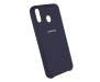 Чехол для Samsung Galaxy A30 Silicone Cover Midnight Blue