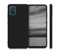 Чехол для Samsung Galaxy A51 WAVE Full Silicone Cover Black