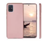 Чехол для Samsung Galaxy A51 WAVE Full Silicone Cover Pink Sand